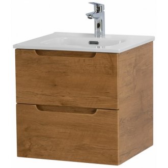 Тумба с раковиной BelBagno Etna 50-BB500ETL Rovere Nature