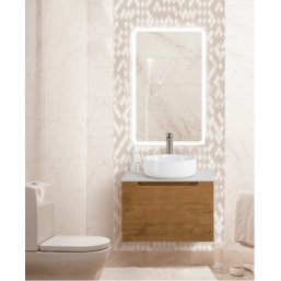 Мебель для ванной BelBagno Etna-600-1C-S Rovere Na...