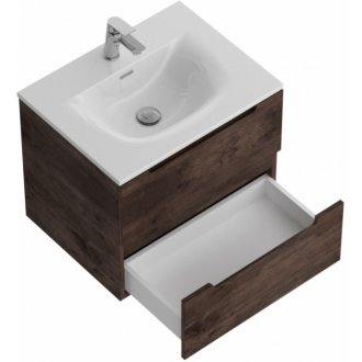 Тумба с раковиной BelBagno Etna 60-BB-8099-60 Rovere Moro