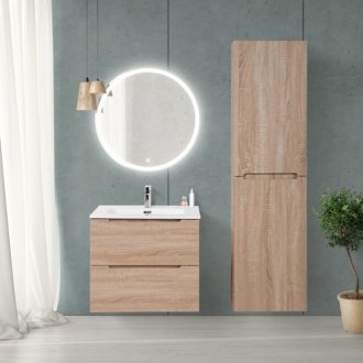 Мебель для ванной BelBagno Etna-600-BB600ETL Rovere Bianco