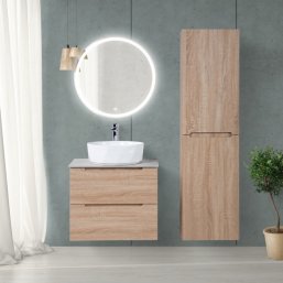 Мебель для ванной BelBagno Etna-600-S Rovere Bianc...