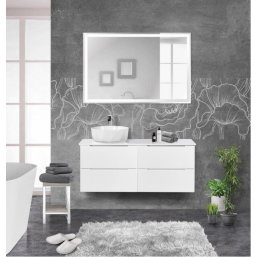 Мебель для ванной BelBagno Etna-1200-S-L Bianco Lu...