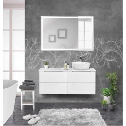 Мебель для ванной BelBagno Etna-1200-S-R Bianco Lu...