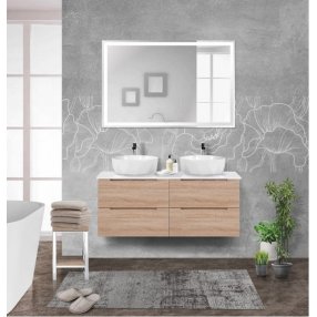 Мебель для ванной BelBagno Etna-1200-2-S Rovere Bianco