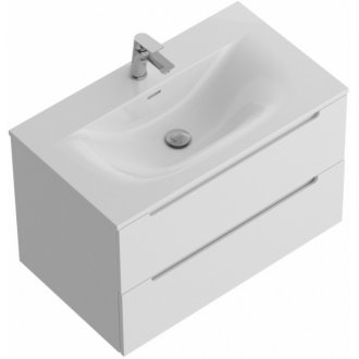 Тумба с раковиной BelBagno Etna 80-BB-8099-80 Bianco Lucido