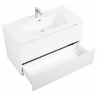 Тумба с раковиной BelBagno Etna 80-BB800ETL Bianco Lucido