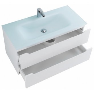 Мебель для ванной BelBagno Etna-800-BB810/465-LV-VTR-BO Bianco Lucido