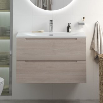 Тумба с раковиной BelBagno Etna 80-BB-8099-80 Rovere Grigio