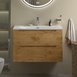 Тумба с раковиной BelBagno Etna 80-BB-8099-80 Rovere Nature