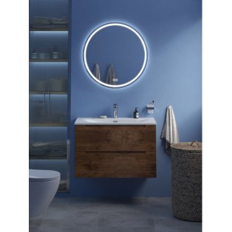 Тумба с раковиной BelBagno Etna 80-BB-8099-80 Rovere Moro