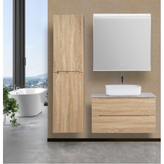 Мебель для ванной BelBagno Etna-800-S Rovere Bianco