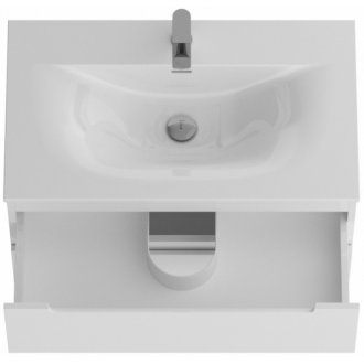 Тумба с раковиной и зеркалом BelBagno Etna 90-BB-8099-90 Bianco Lucido