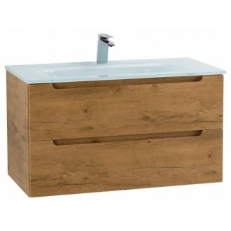 Тумба с раковиной BelBagno Etna 90-BB910/465-LV-VTR-BL Rovere Nature