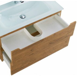 Тумба с раковиной BelBagno Etna 90-BB910/465-LV-VTR-BL Rovere Nature