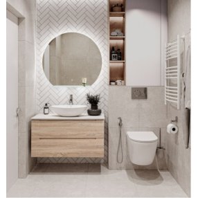 Мебель для ванной BelBagno Etna-900-S Rovere Bianco