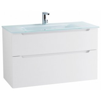 Мебель для ванной BelBagno Etna-H60-1000-BB1010/465-LV-VTR-BL Bianco Lucido