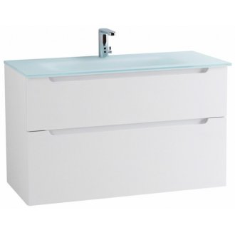 Мебель для ванной BelBagno Etna-H60-1000-BB1010/465-LV-VTR-BO Bianco Lucido