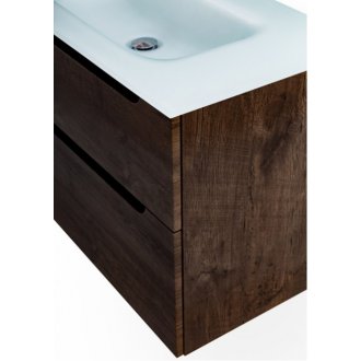 Тумба с раковиной BelBagno Etna H60-100-BB1010/465-LV-VTR-BO Rovere Moro