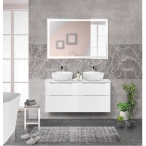 Мебель для ванной BelBagno Etna-H60-1200-2-S Bianco Lucido
