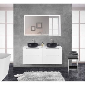 Мебель для ванной BelBagno Etna-H60-1400-2-S Bianco Lucido