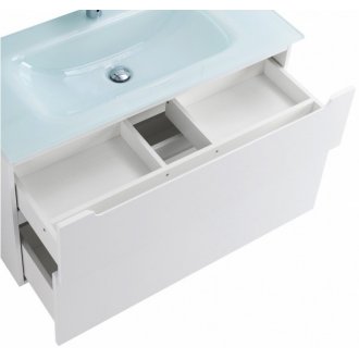 Мебель для ванной BelBagno Etna-H60-800-BB810/465-LV-VTR-BL Bianco Lucido
