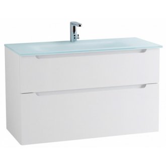 Мебель для ванной BelBagno Etna-H60-800-BB810/465-LV-VTR-BO Bianco Lucido