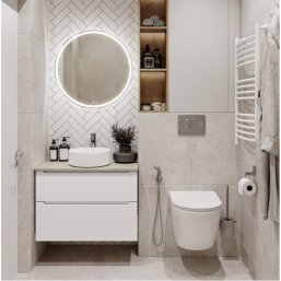 Мебель для ванной BelBagno Etna-H60-800-S Bianco L...