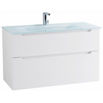 Мебель для ванной BelBagno Etna-H60-900-BB910/465-LV-VTR-BL Bianco Lucido