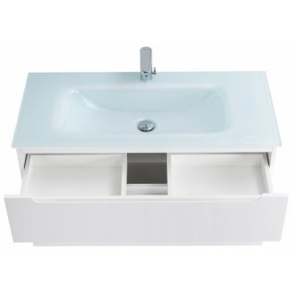 Мебель для ванной BelBagno Etna-H60-900-BB910/465-LV-VTR-BL Bianco Lucido