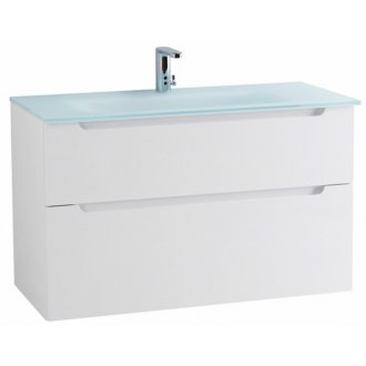 Мебель для ванной BelBagno Etna-H60-900-BB910/465-LV-VTR-BO Bianco Lucido