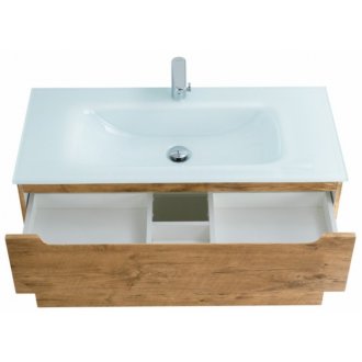 Тумба с раковиной BelBagno Etna H60-90-BB910/465-LV-VTR-BL Rovere Nature