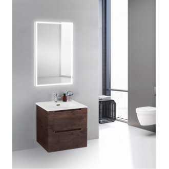 Тумба с раковиной BelBagno Etna 39-60 Rovere Moro