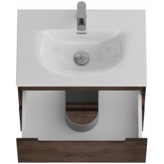 Тумба с раковиной BelBagno Etna 39-60-BB-8099-3-60 Rovere Moro