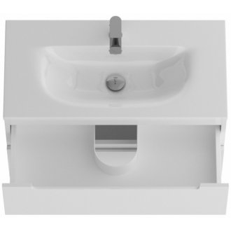 Тумба с раковиной и зеркалом BelBagno Etna 39-80-BB-8099-3-80 Bianco Lucido