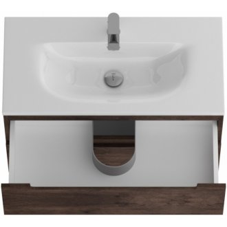 Тумба с раковиной BelBagno Etna 39-80-BB-8099-3-80 Rovere Moro