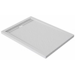 Поддон акриловый BelBagno TRAY-BB-DUE-AH-100/80-4-W0