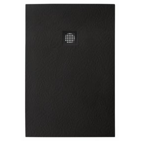 Поддон из искусственного мрамора BelBagno TRAY-MR-UNO-AH-120/90-35-NERO-NO