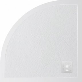 Поддон из искусственного мрамора BelBagno TRAY-MR-UNO-R-90-550-35-W-BO