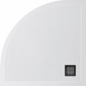 Поддон из искусственного мрамора BelBagno TRAY-MR-UNO-R-90-550-35-W-NO