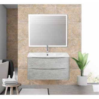 Мебель для ванной BelBagno Acqua 100 Cemento Verona Grigio