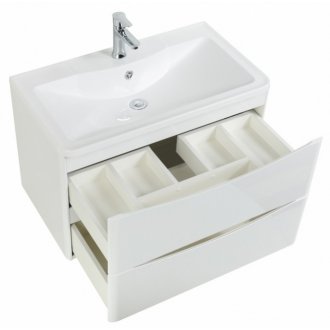Мебель для ванной BelBagno Acqua 100 Bianco Lucido