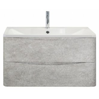 Тумба с раковиной BelBagno Acqua 100 Cemento Verona Grigio