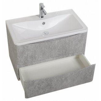 Тумба с раковиной BelBagno Acqua 100 Cemento Verona Grigio