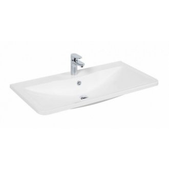 Тумба с раковиной BelBagno Acqua 100 см, цвет Bianco Lucido