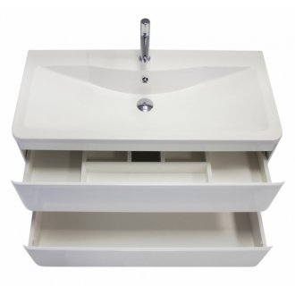 Мебель для ванной BelBagno Albano 100 Bianco Lucido