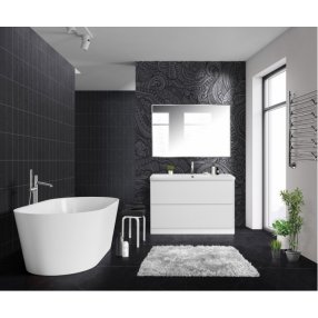 Мебель для ванной BelBagno Albano 120-PIA Bianco Lucido