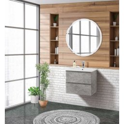 Мебель для ванной BelBagno Albano-CER 60 Cemento V...