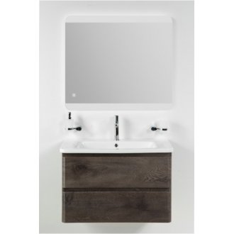 Мебель для ванной BelBagno Albano-CER 80 Rovere Nature Grigio
