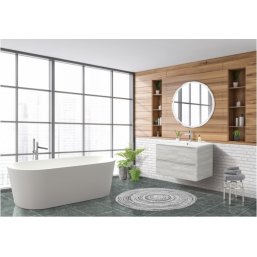Мебель для ванной BelBagno Albano-CER 80 Rovere Vi...
