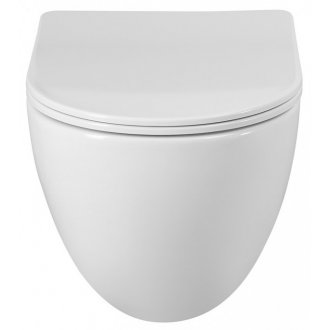 Унитаз подвесной BelBagno Amanda-Tor BB051CH-TOR-FC/SC с крышкой микролифт